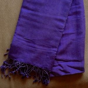 Silk Cashmere Scarf Wrap
